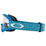 Masque Oakley O-Frame MX - BLUE CRACKLE Clear | Oxmoto