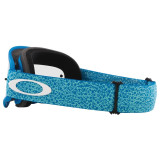 Masque Oakley O-Frame MX - BLUE CRACKLE Clear | Oxmoto