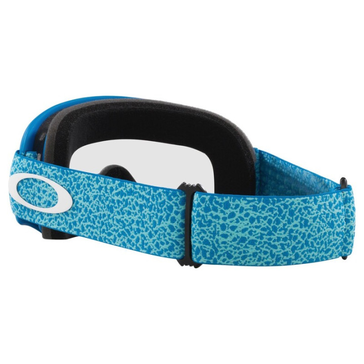 Masque Oakley O-Frame MX - BLUE CRACKLE Clear | Oxmoto