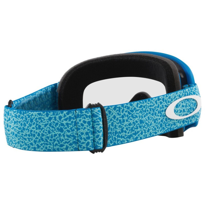 Masque Oakley O-Frame MX - BLUE CRACKLE Clear | Oxmoto