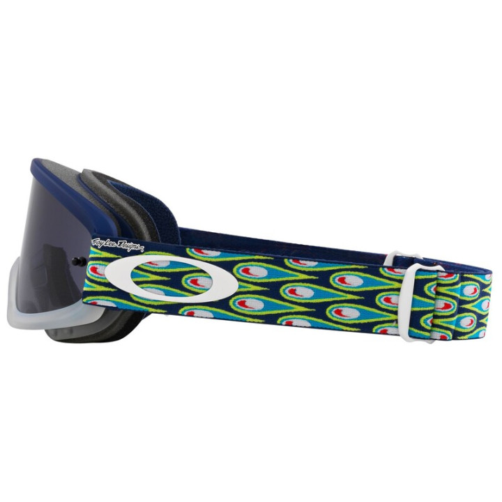 Masque Oakley XS O-Frame 2.0 PRO MX - TLD SPEED BUBBLES NAVY Dark Grey