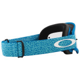 Masque Oakley O-Frame MX - BLUE CRACKLE Clear | Oxmoto