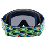 Masque Oakley XS O-Frame 2.0 PRO MX - TLD SPEED BUBBLES NAVY Dark Grey