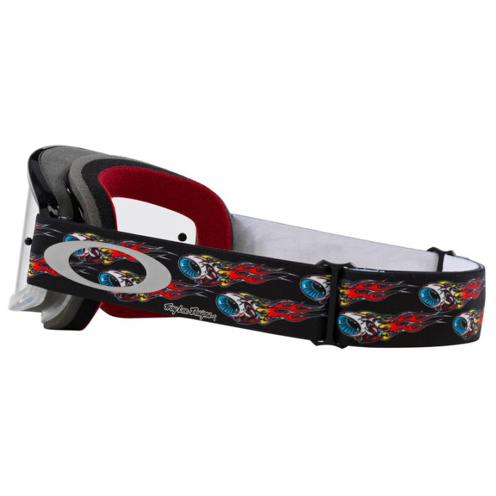 Masque Oakley XS O-Frame 2.0 PRO MX - Troy Lee Designs Series EYEBALLS BLACK Clear
