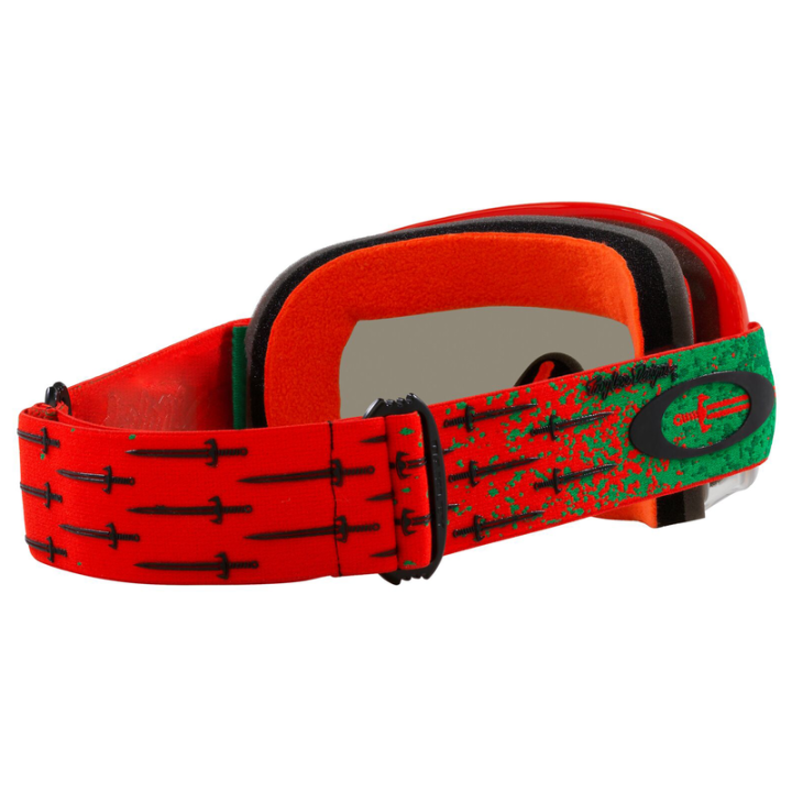 Masque Oakley O Frame MX TLD Carrack Orange - Écran Dark Grey