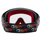 Masque Oakley XS O-Frame 2.0 PRO MX - Troy Lee Designs Series EYEBALLS BLACK Clear