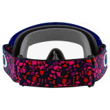 Masque Oakley O Frame MX TLD Tessel Blue - Écran clair