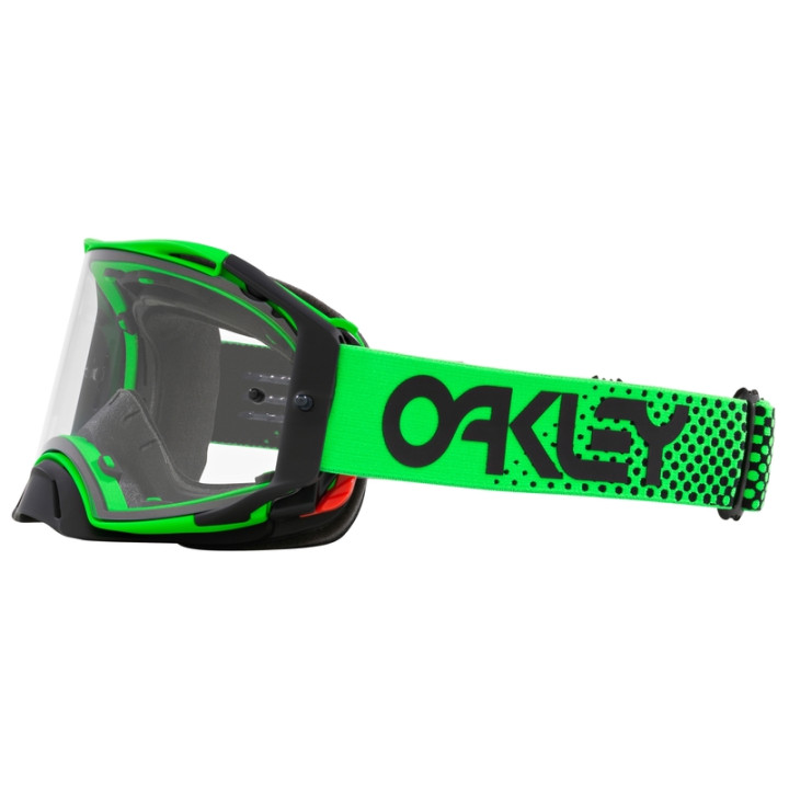 Masque Oakley Airbrake MX - Moto Green B1B écran clair