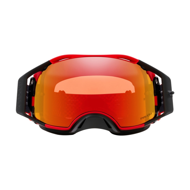Masque Oakley Airbrake MX - Moto Red B1B écran Prizm MX Torch