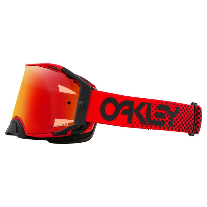 Masque Oakley Airbrake MX - Moto Red B1B écran Prizm MX Torch