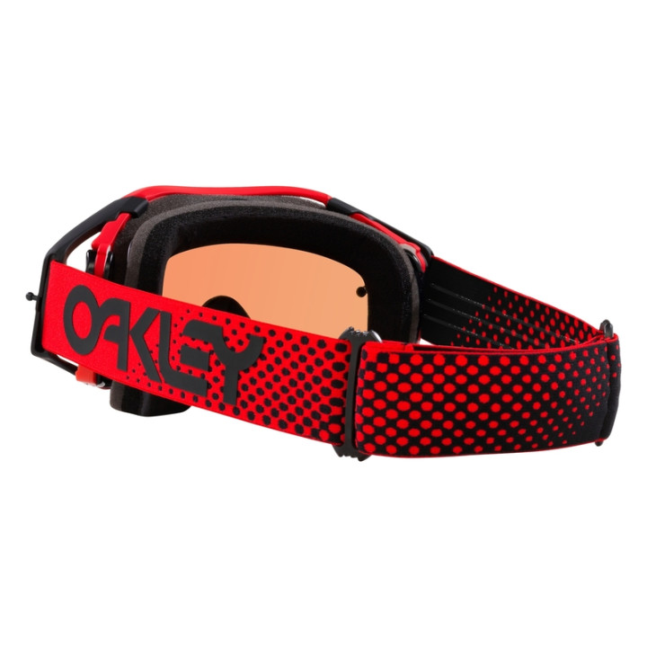 Masque Oakley Airbrake MX - Moto Red B1B écran Prizm MX Torch