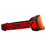 Masque Oakley Airbrake MX - Moto Red B1B écran Prizm MX Torch