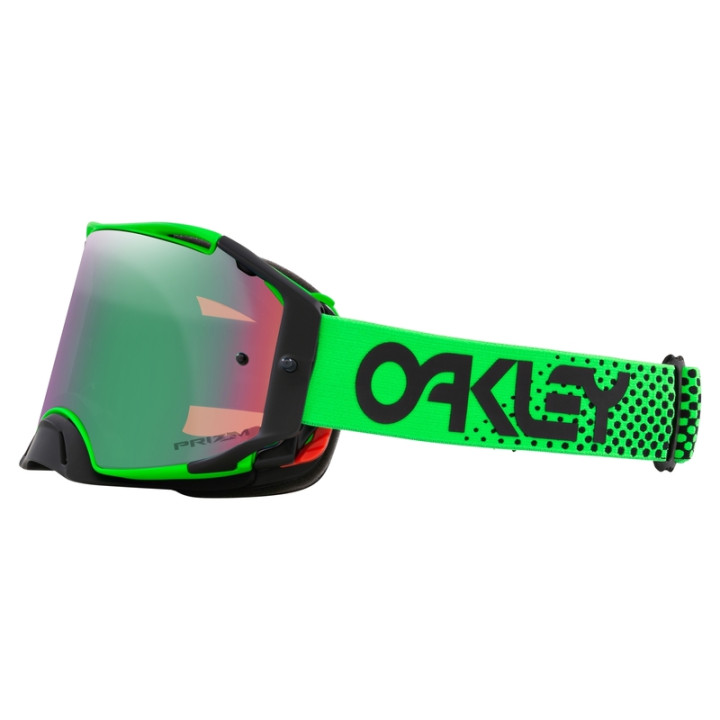 Masque Oakley Airbrake MX - Moto Green B1B écran Prizm MX Jade