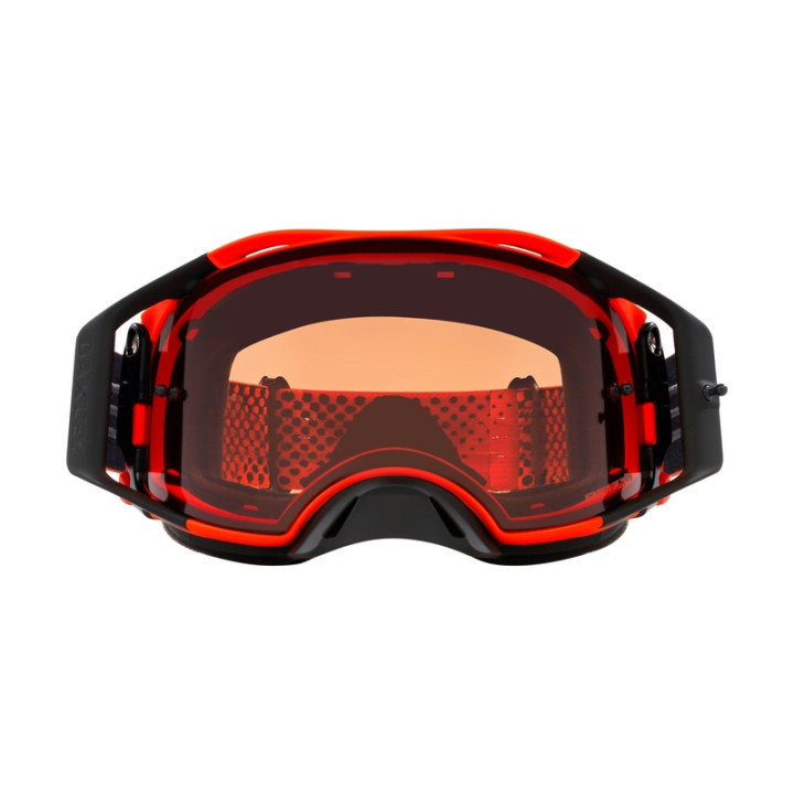 Masque Oakley Airbrake MX - Moto Orange B1B écran Prizm MX Bronze