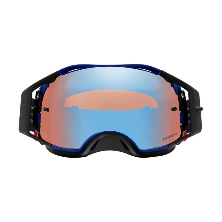 Masque Oakley Airbrake MX - Moto Blue B1B écran Prizm MX Sapphire