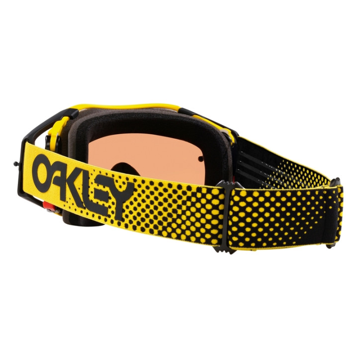 Masque Oakley Airbrake MX - Moto Yellow B1B écran Prizm MX Bronze