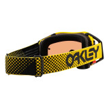 Masque Oakley Airbrake MX - Moto Yellow B1B écran Prizm MX Bronze