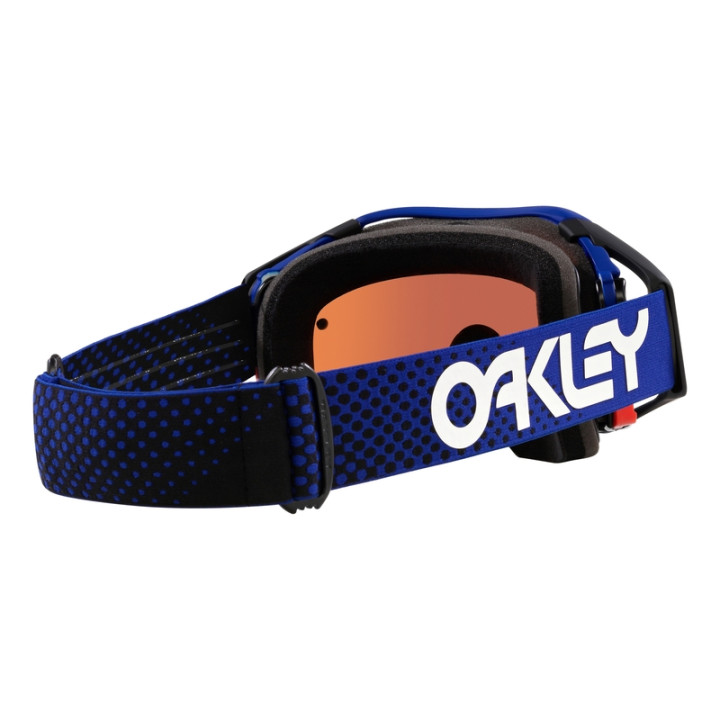Masque Oakley Airbrake MX - Moto Blue B1B écran Prizm MX Sapphire