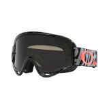 Masque Oakley O Frame MX - TLD Grey Stripes écran Persimmon