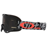 Masque Oakley O Frame MX - TLD Grey Stripes écran Persimmon