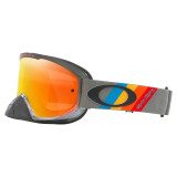 Masque Oakley O Frame 2.0 Pro MX - TLD Grey Stripes écran Fire Iridium