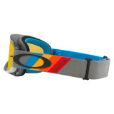 Masque Oakley O Frame 2.0 Pro MX - TLD Grey Stripes écran Fire Iridium