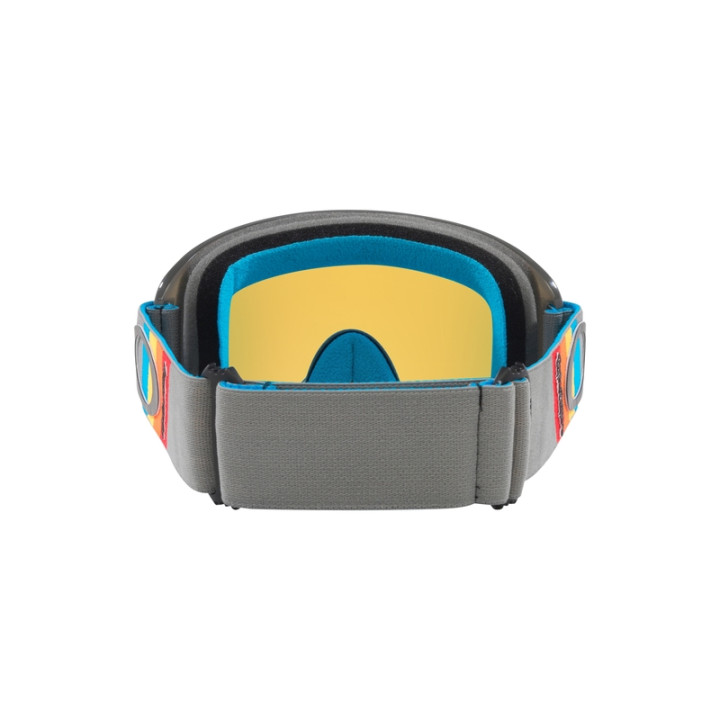 Masque Oakley O Frame 2.0 Pro MX - TLD Grey Stripes écran Fire Iridium