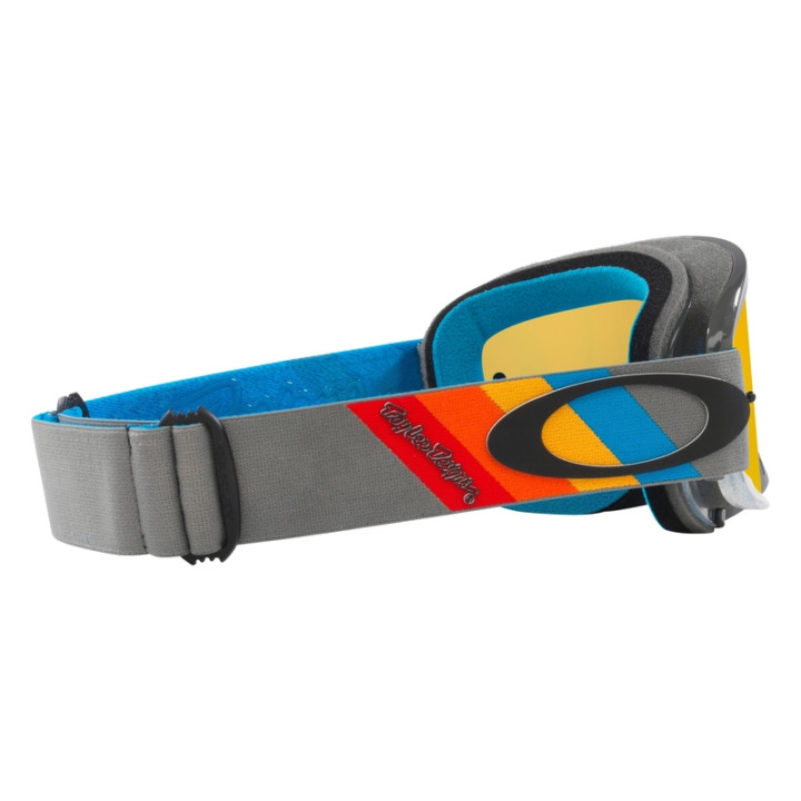 Masque Oakley O Frame 2.0 Pro MX - TLD Grey Stripes écran Fire Iridium