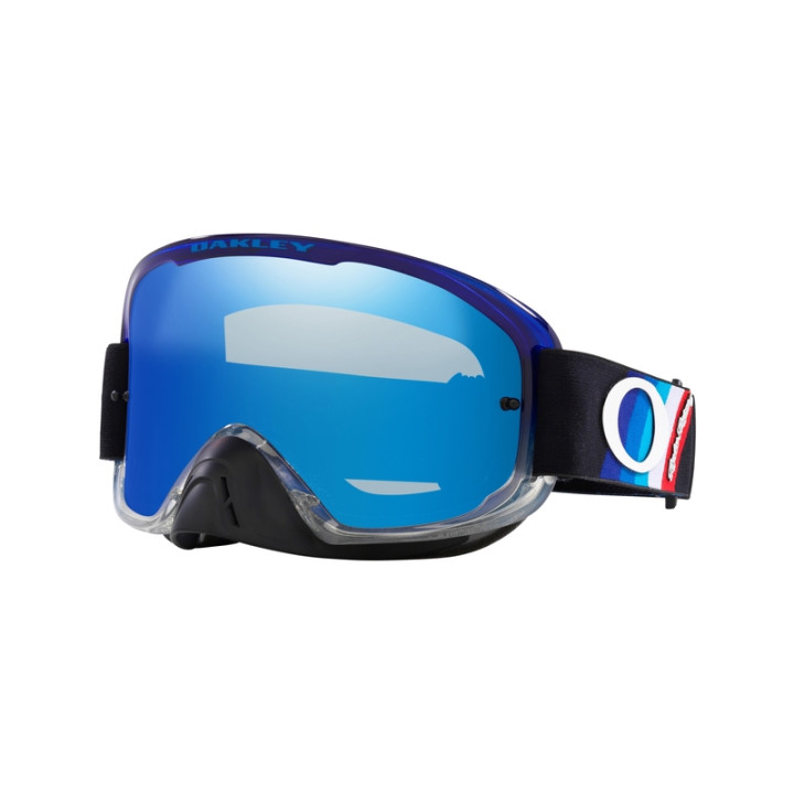 Masque Oakley O Frame 2.0 Pro MX - TLD Black Stripes écran Black Ice Iridium