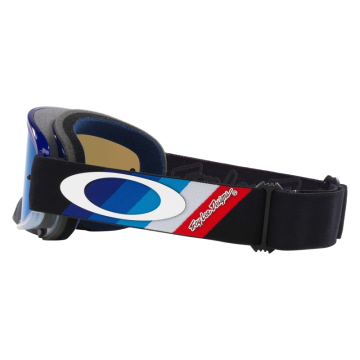 Masque Oakley O Frame 2.0 Pro MX - TLD Black Stripes écran Black Ice Iridium