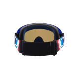Masque Oakley O Frame 2.0 Pro MX - TLD Black Stripes écran Black Ice Iridium