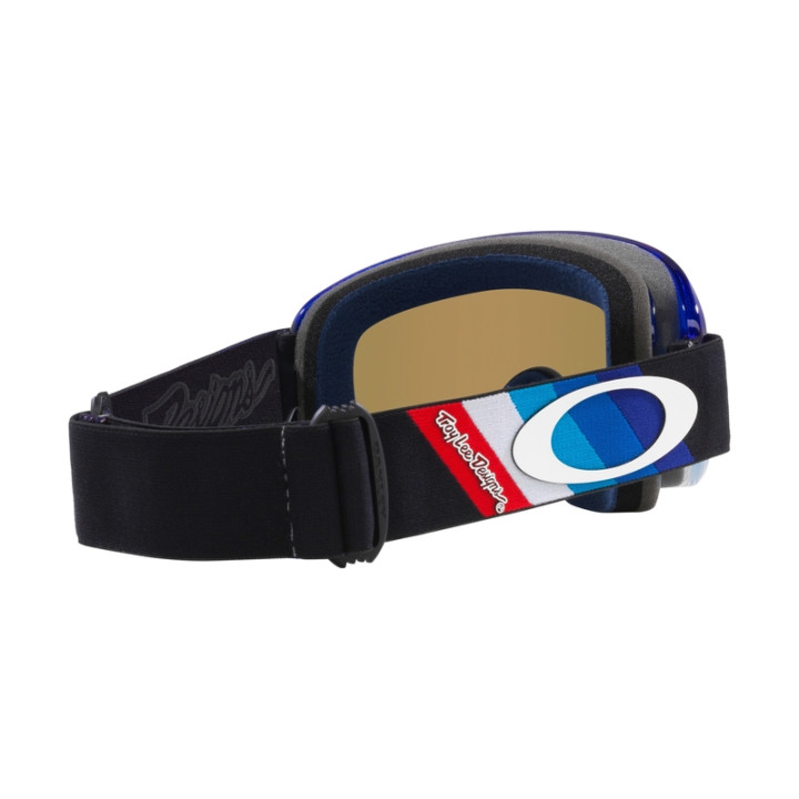 Masque Oakley O Frame 2.0 Pro MX - TLD Black Stripes écran Black Ice Iridium