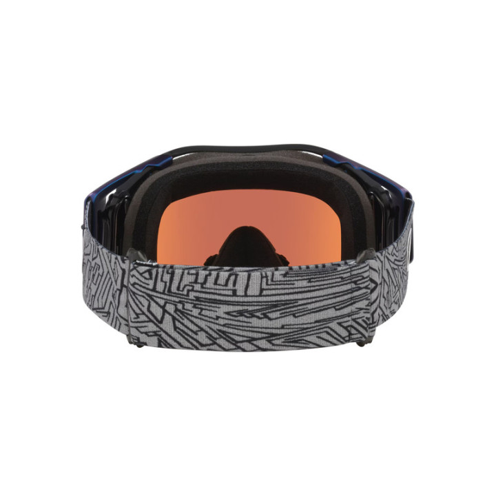 Masque Oakley Airbrake MX - Grey Strike écran Prizm MX Sapphire Iridium