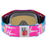 Masque Oakley Airbrake MX - TLD Speed Stars écran Black Ice Iridium