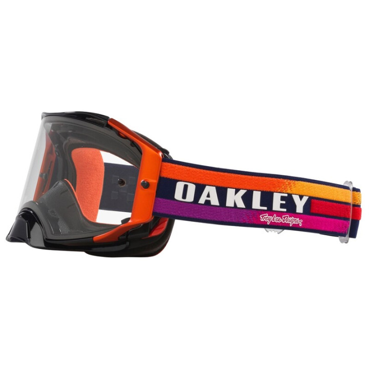 Masque Oakley Airbrake MX - TLD Navy Sunrise écran Clair