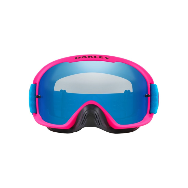 Masque Oakley O Frame 2.0 Pro MX - Blue Crackle écran Black Ice Iridium