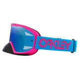Masque Oakley O Frame 2.0 Pro MX - Blue Crackle écran Black Ice Iridium