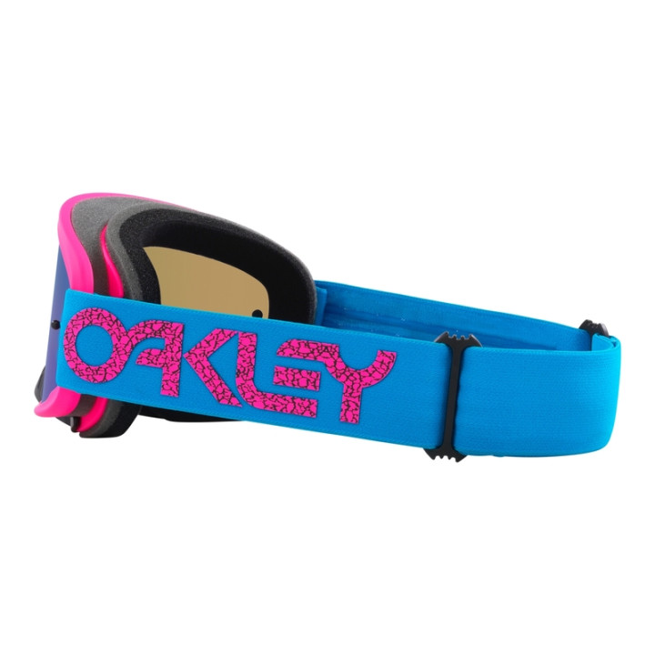 Masque Oakley O Frame 2.0 Pro MX - Blue Crackle écran Black Ice Iridium