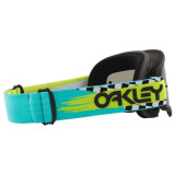 Masque Oakley O-Frame MX - TEAL CHECKS Dark Grey | Oxmoto