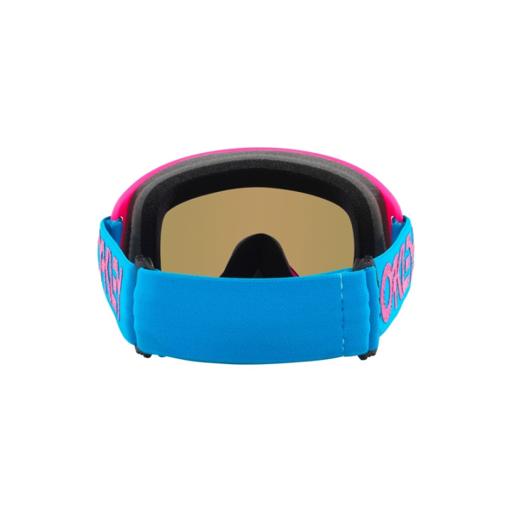Masque Oakley O Frame 2.0 Pro MX - Blue Crackle écran Black Ice Iridium