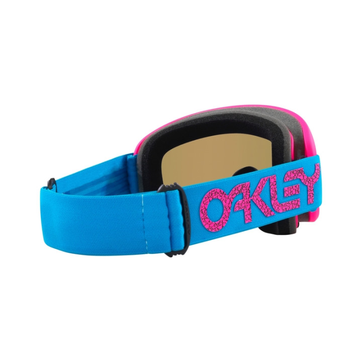 Masque Oakley O Frame 2.0 Pro MX - Blue Crackle écran Black Ice Iridium