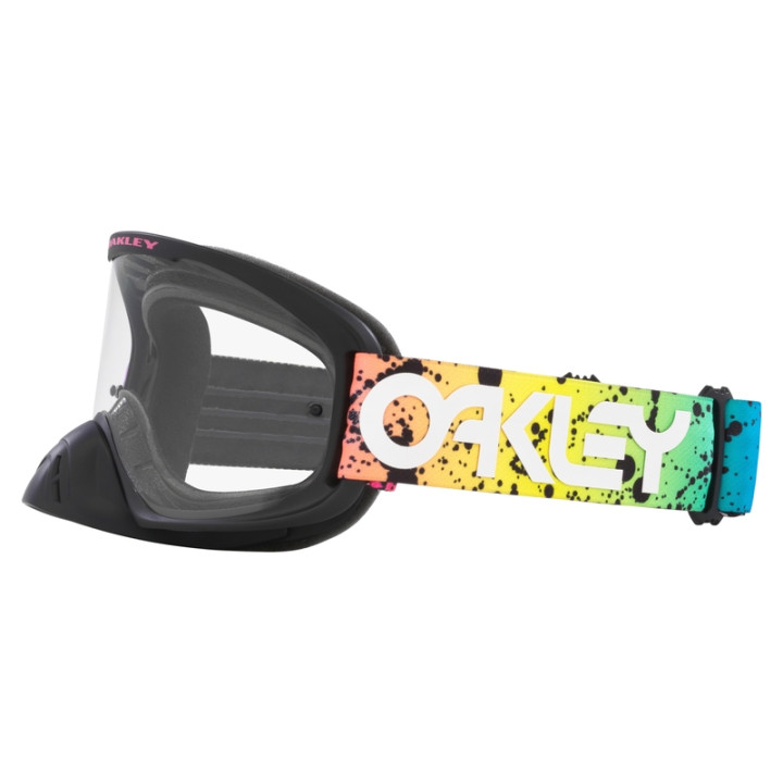 Masque Oakley O Frame 2.0 Pro MX - Black Splatter écran clair