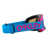 Masque Oakley O Frame 2.0 Pro MX - Blue Crackle écran Black Ice Iridium