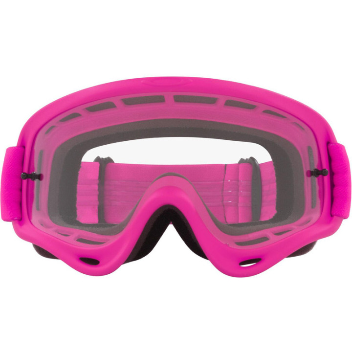 Masque Oakley O Frame MX - Hot Pink écran clair | Oxmoto