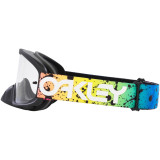 Masque Oakley O Frame 2.0 Pro MX - Black Splatter écran clair