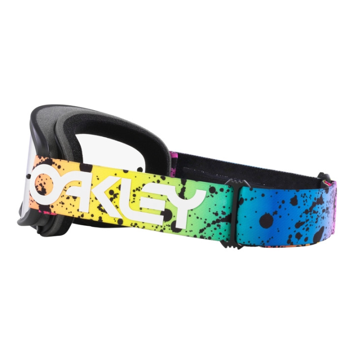 Masque Oakley O Frame 2.0 Pro MX - Black Splatter écran clair