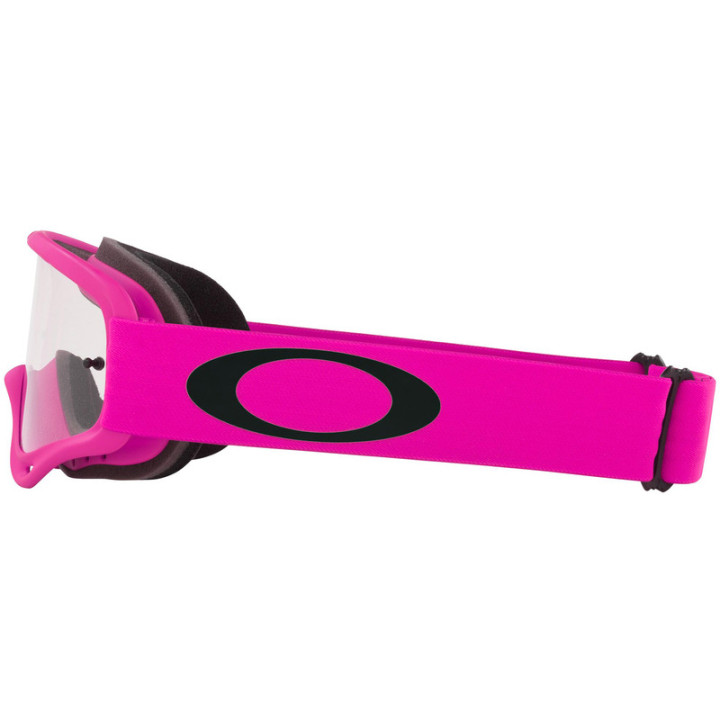 Masque Oakley O Frame MX - Hot Pink écran clair | Oxmoto
