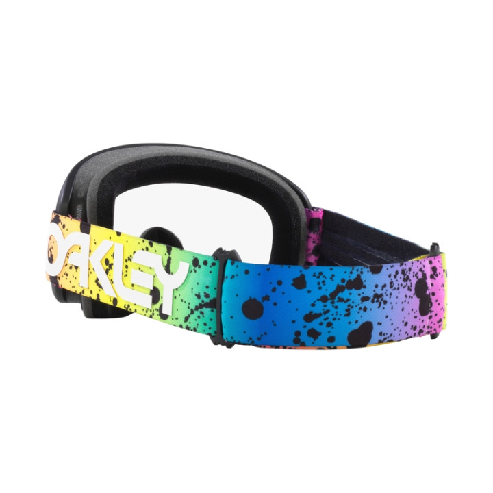 Masque Oakley O Frame 2.0 Pro MX - Black Splatter écran clair