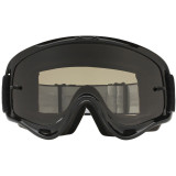 Masque Oakley XS O Frame MX Sand Jet Black écran Dark Grey + transparent