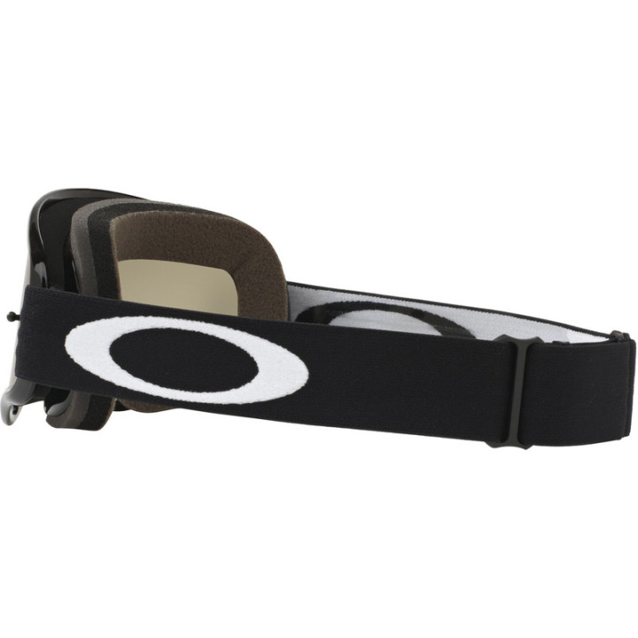 Masque Oakley XS O Frame MX Sand Jet Black écran Dark Grey + transparent